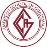 American School of Guatemala logo with symbol at center, "CAG".