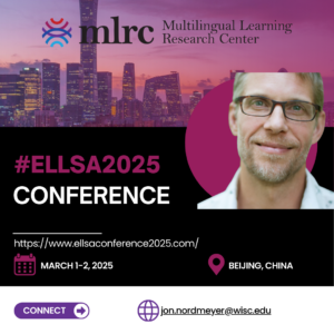 Read more about the article Join Jon Nordmeyer, MLRC School Network Director at ELLSA 2025