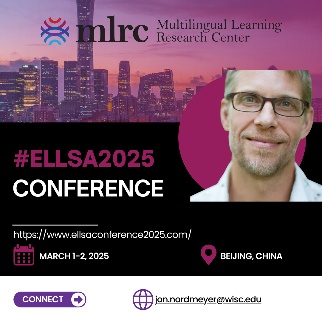 Read more about the article Join Jon Nordmeyer, MLRC School Network Director at ELLSA 2025